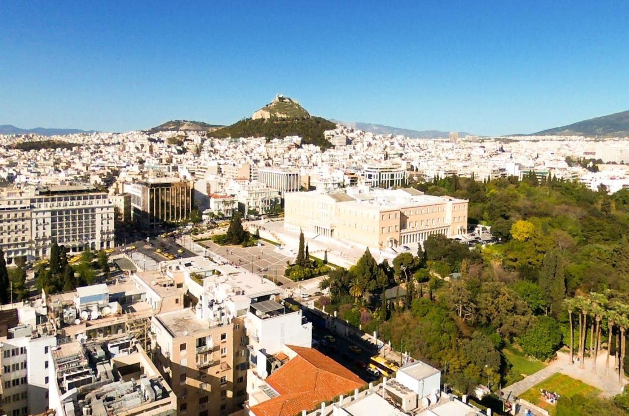 Athens Stylish Studio In Front Of Syntagma Metro Stop For 2 Extérieur photo