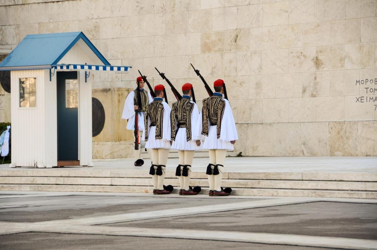 Athens Stylish Studio In Front Of Syntagma Metro Stop For 2 Extérieur photo
